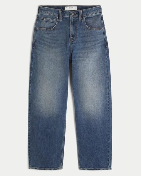 Dragon Graphic Skater Baggy Jeans
