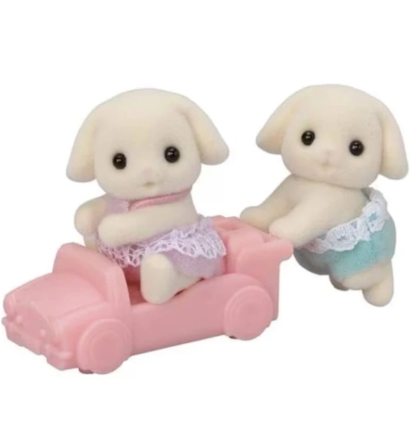 Sylvanian Families Flora Rabbit Twins