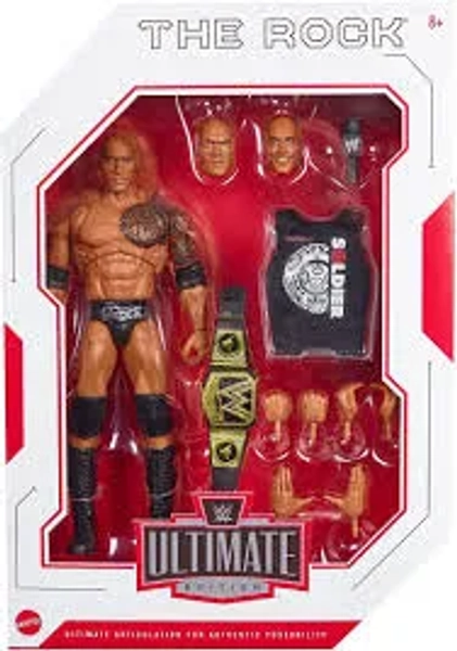 Mattel WWE Ultimate Edition The Rock Action Figure
