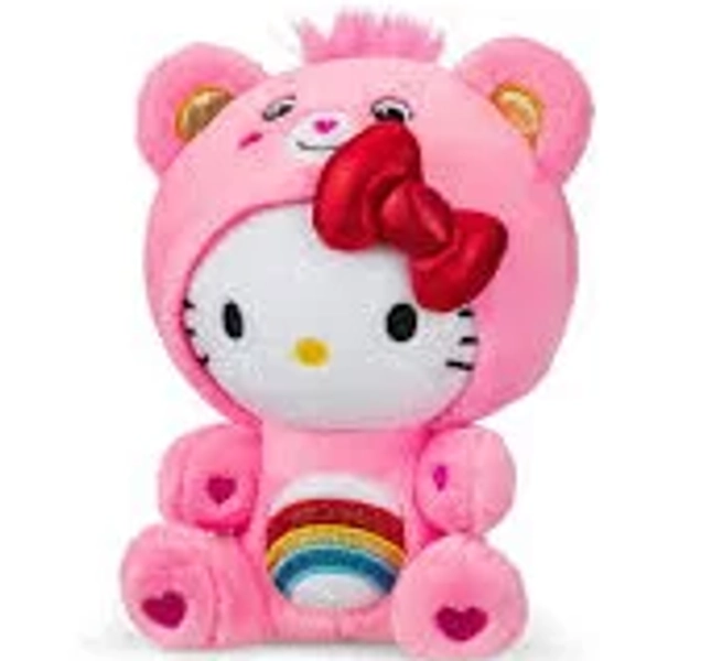 Care Bears Hello Kitty Cheer Bear Plush