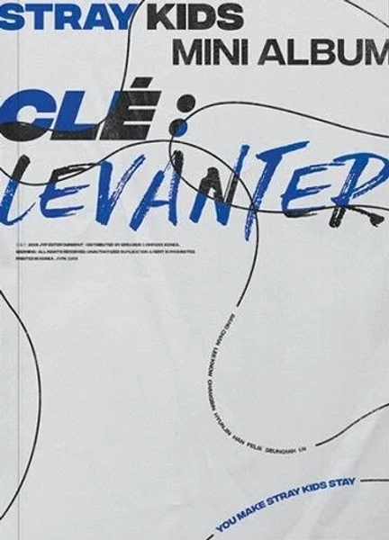 Stray Kids Cl : Levanter Album (cle Version) CD+Photobook+3 QR Photocards+(Extra 4 Photocards + 1 Double-Sided Photocard)