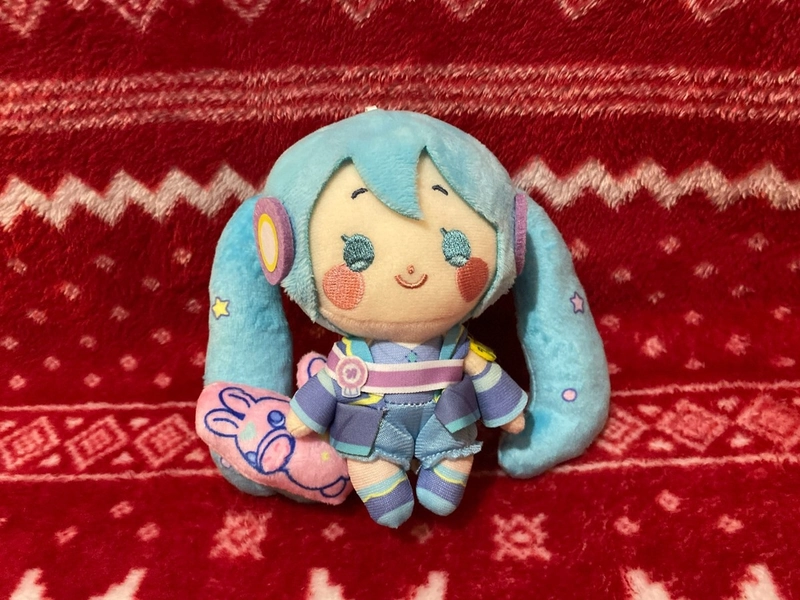 Vocaloid Hatsune Miku x Rody Pink Horse Plush