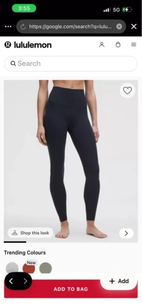 lululemon Align™ High-Rise Pant 28" - Black - 18