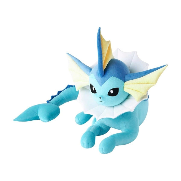 Vaporeon Pokédex-Size Poké Plush - 26 ¾ In.