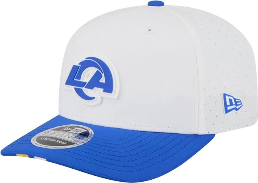 NFL Los Angeles Rams New Era Adult 2025 Training 9SEVENTY Stretch-Snapback Hat Men's