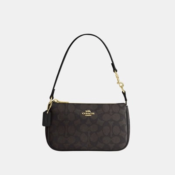 Coach Womens Nolita 19 in Signature Canvas - Beige - One Size