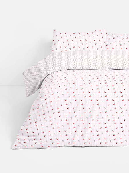 Cherry Pinsonic Duvet Cover Set