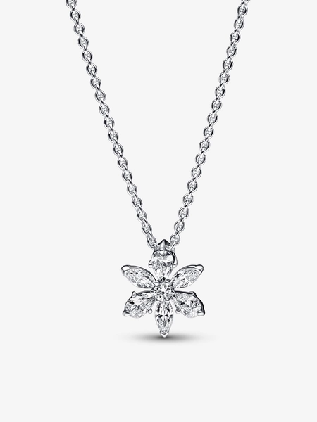 Sparkling Herbarium Cluster Pendant Necklace