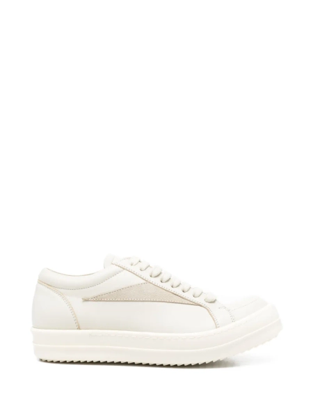 Rick Owens panelled leather sneakers | 36