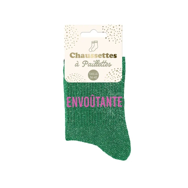 Chaussettes Paillettes Envoutante**