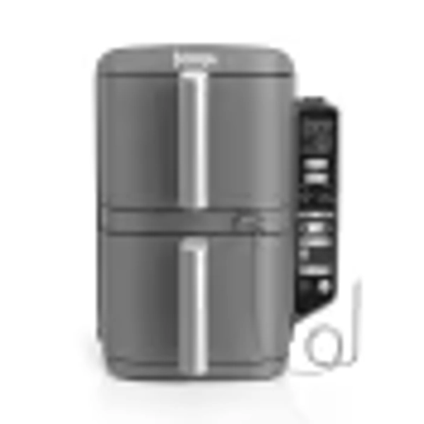 Ninja Double Stack XL 2-Ebenen Heißluftfritteuse 9,5 L mit Smart Cook System SL451EU