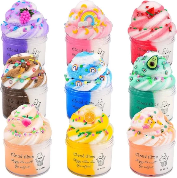 Cloud Slime Kit 9 Pack