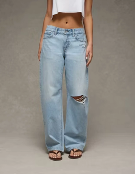 AE Low-Rise Baggy Barrel Jean