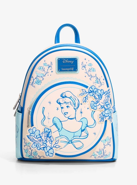 Loungefly Disney Cinderella Tonal Portrait Mini Backpack - BoxLunch Exclusive
