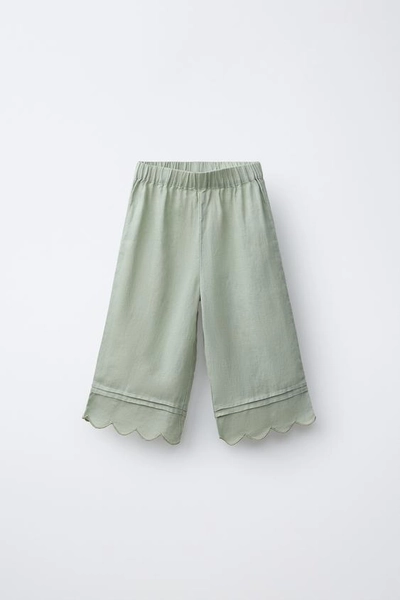 100% LINEN CULOTTE PANTS