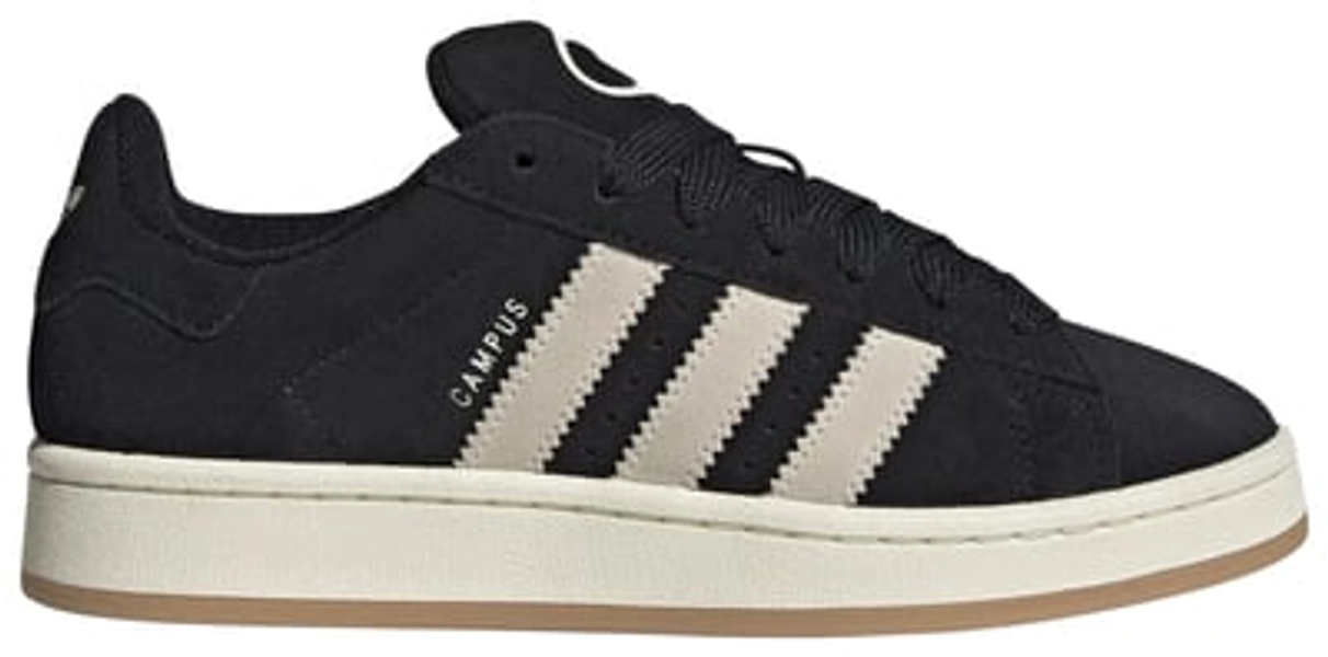adidas Women's Campus 00s Shoes, Size 6.5, Black/Black/White