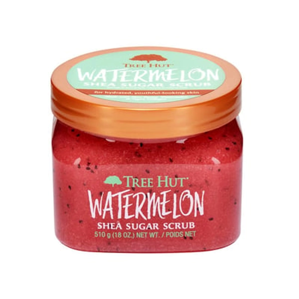 Tree Hut Watermelon Shea Sugar Scrub in Red | Size: 500ml
