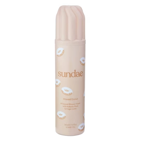 Sundae Whip Body Wash - Glazed Donut: Foam, Normal to Very Dry Skin, 8.9 oz, Hydrating