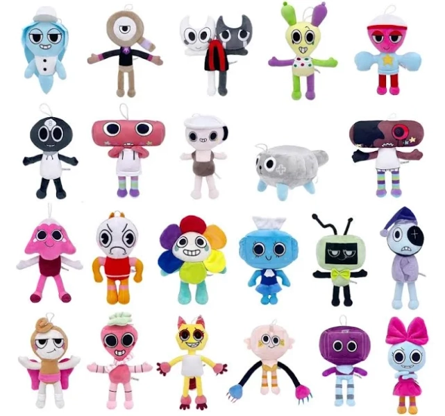 TreasuringU New Dandy's World Plush Toys