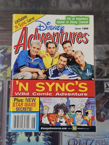 Disney Adventures Magazine June 1999 ‘N Sync Vintage