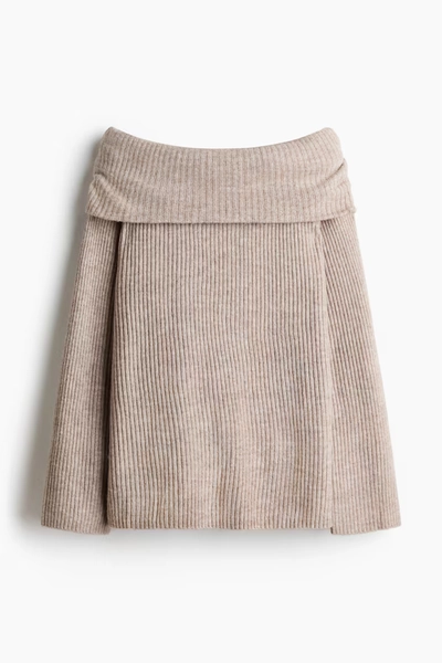 Off-the-Shoulder Sweater