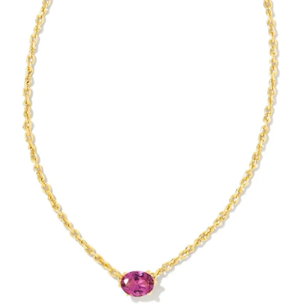 Cailin Crystal Pendant Necklace