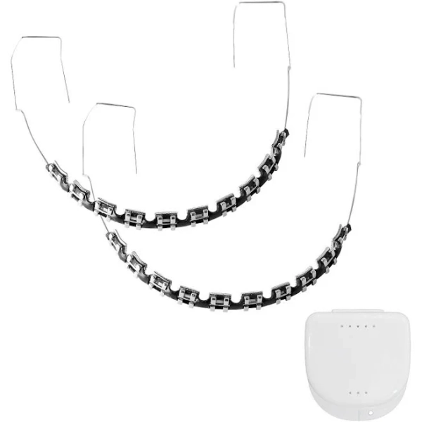 Temporary Clip On Teeth Fake Braces Kit