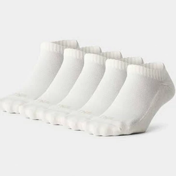 Tna Best-Ever No-Show Socks 5-Pack in Light Birch | Medium/Large | Cotton/Nylon/Other Fibre