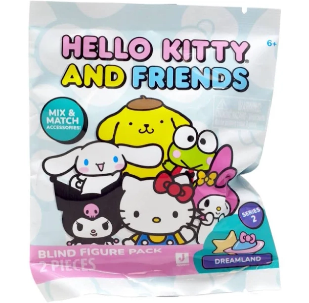 Hello Kitty & Friends Dreamland 2 Inch Blind Mystery Box