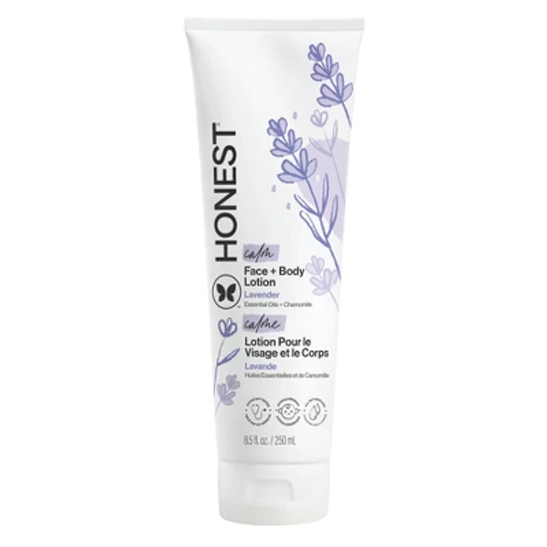 The Honest Company Calm Face + Body Lotion - Lavender - 8.5 fl oz
