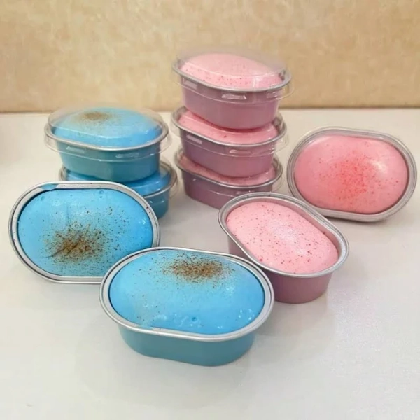 Colorful Boxed Mini Cheese Soft Slow Rising Squeeze Stress Relief Toy, Random Assorted,2 Average Sizes