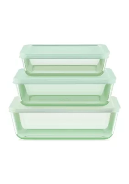 Simply Store® Tinted 6-Piece Rectangle Storage Set with Plastic Lids
