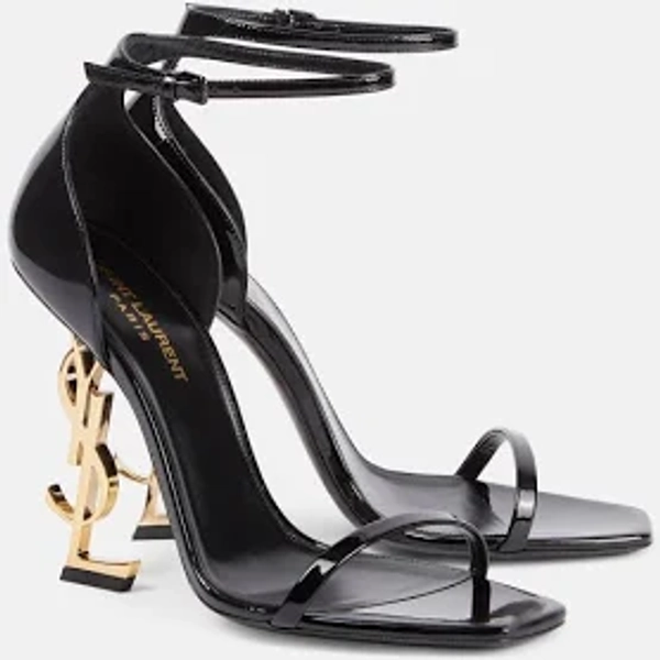 Saint Laurent Opyum 110 Leather Sandals Women