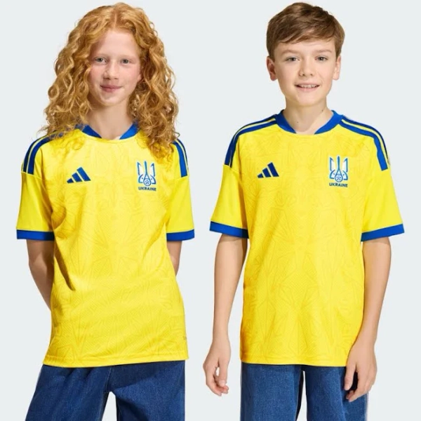 adidas Youth Ukraine 26 Home Kids Jersey