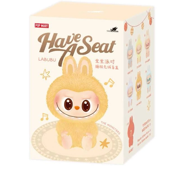 Labubu THE MONSTERS Have a Seat Vinyl Plush Blind Box