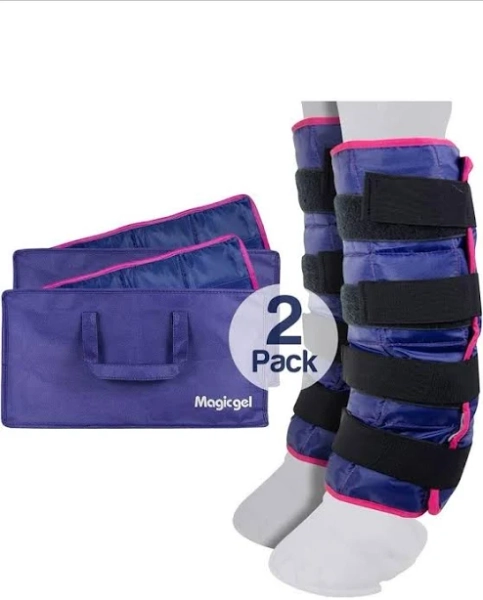 Magic Gel Horse Ice Pack Cooling Leg Wraps