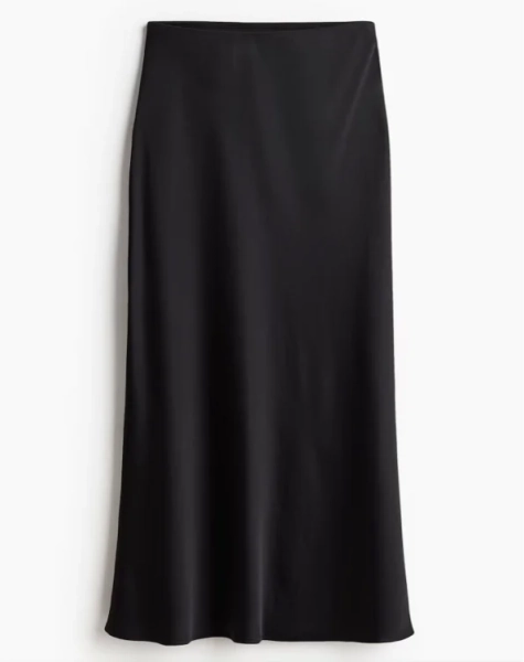 Midi Skirt Black