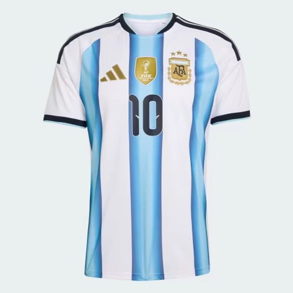 Men’s Adidas Argentina 26 Home Messi Jersey