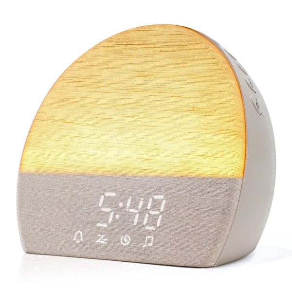 Wake up Light Sunrise Alarm Clock with Sound Machine for Adults Sleep Bedrooms - Walmart.com