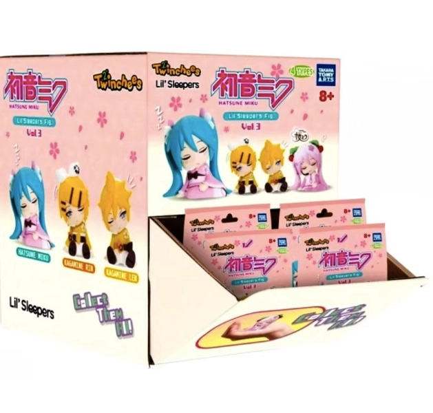 Hatsune Miku Twinchees Mini Figures Lil' Sleepers Wave 2 5 cm Vol 3