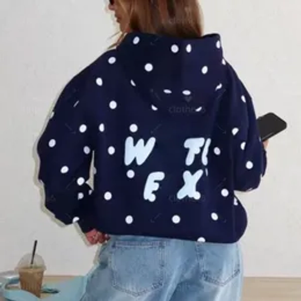 Designer fox sets Sweatshirt Woman White Hoodie Tracksuit Sweatshirts Womens Loose Hoodies Thick Letter Printed Hoody men and women top