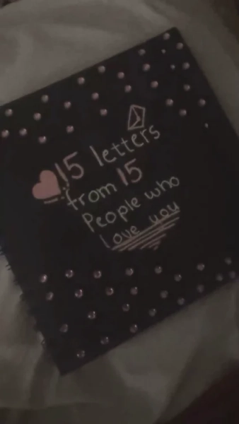 15 letters for 15th birthday