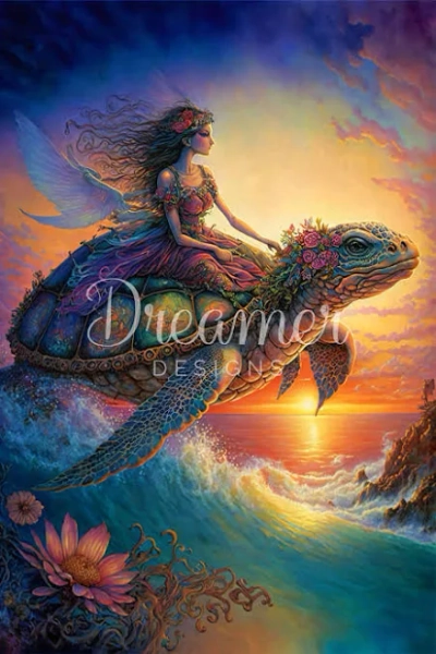Sea Turtle Diamond Paint Kit