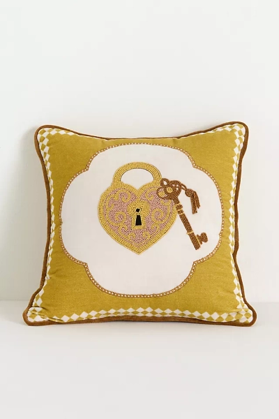 Laurie Cotton Velvet Embroidered Novelty Pillows