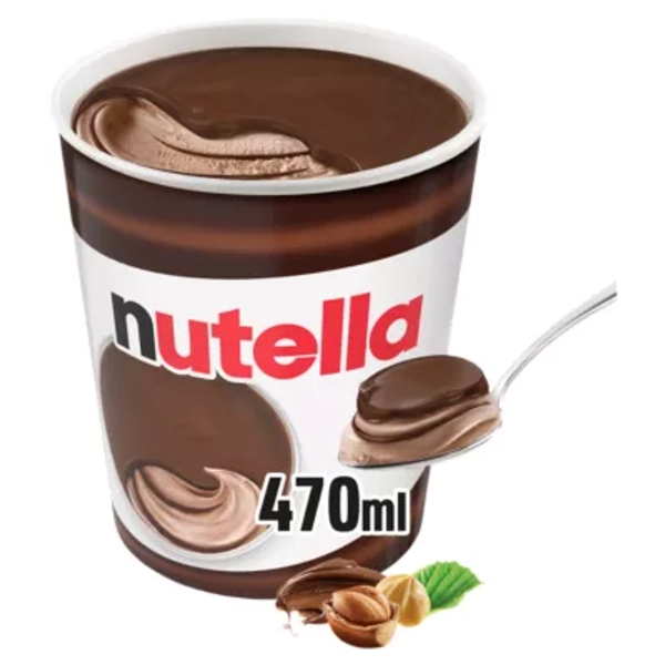 Nutella Chocolate Ice Cream Tub 470ml
