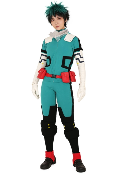 MHA Midoriya Izuku Deku Cosplay Costume Gamma Battle Suit Fighting Suit