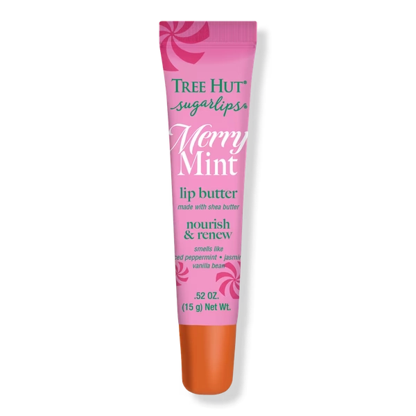 Tree Hut Merry Mint Lip Butter, 0.52 oz