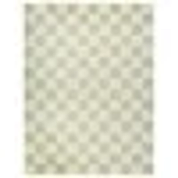 Mainstays Transitional Check Ivory Tan Indoor Area Rug, 5'3" x 7'