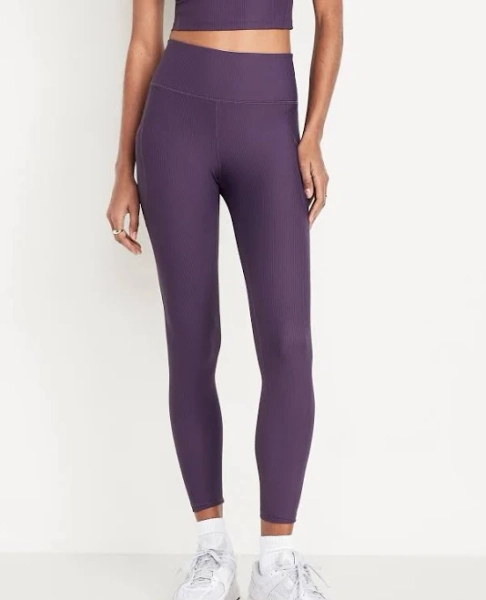 Old Navy Women's High-Waisted Powersoft 7/8 Pocket Leggings