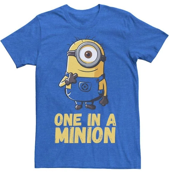 Men's Despicable Me Minions One In A Minion Tee